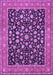 Persian Purple Traditional Rug, tr536pur