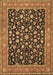 Persian Brown Traditional Rug, tr536brn