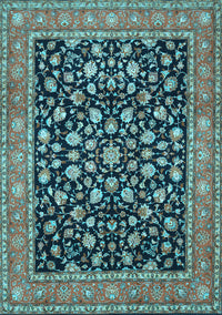 Persian Light Blue Traditional Rug, tr536lblu