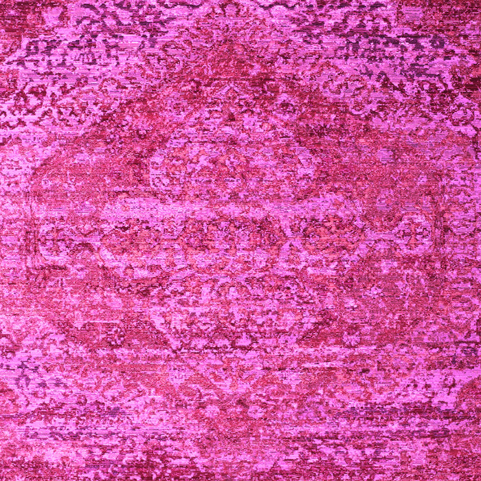 Machine Washable Persian Pink Traditional Rug, wshtr537pnk