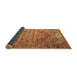 Sideview of Persian Brown Traditional Rug, tr537brn
