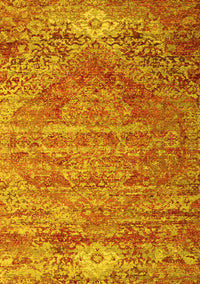 Persian Yellow Traditional Rug, tr537yw