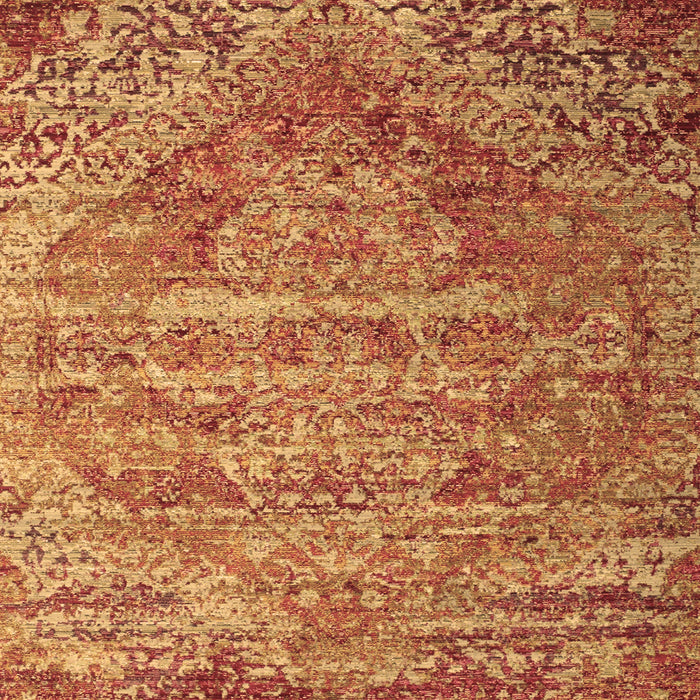 Machine Washable Persian Brown Traditional Rug, wshtr537brn