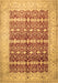 Oriental Brown Traditional Rug, tr539brn