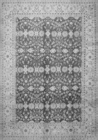 Oriental Gray Traditional Rug, tr539gry