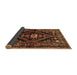 Sideview of Persian Brown Traditional Rug, tr53brn