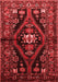 Persian Red Traditional Area Rugs