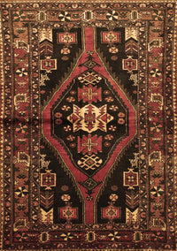 Persian Brown Traditional Rug, tr53brn