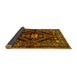 Sideview of Persian Yellow Traditional Rug, tr53yw