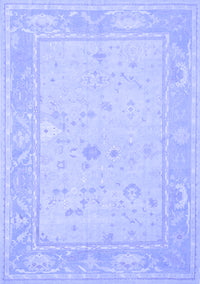 Oriental Blue Traditional Rug, tr540blu