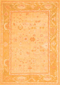 Oriental Orange Traditional Rug, tr540org