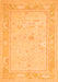 Oriental Orange Traditional Rug, tr540org