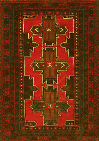 Persian Yellow Traditional Rug, tr541yw