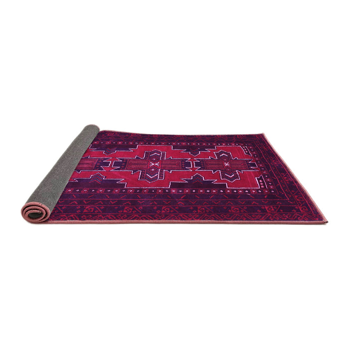 Sideview of Persian Pink Traditional Rug, tr541pnk