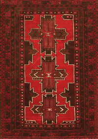 Persian Orange Traditional Rug, tr541org