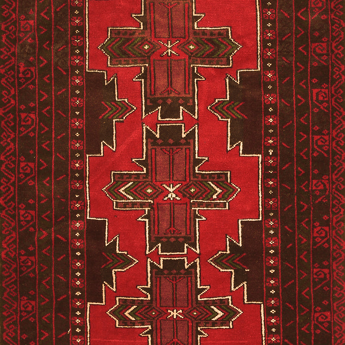 Serging Thickness of Machine Washable Persian Orange Traditional Area Rugs, wshtr541org