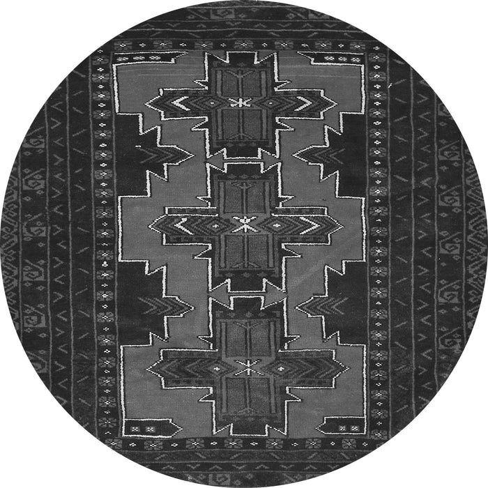 Machine Washable Persian Gray Traditional Rug, wshtr541gry