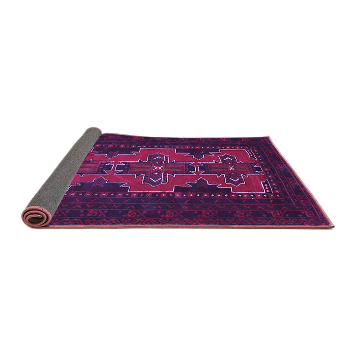 Sideview of Persian Purple Traditional Rug, tr541pur