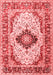 Medallion Red Traditional Area Rugs