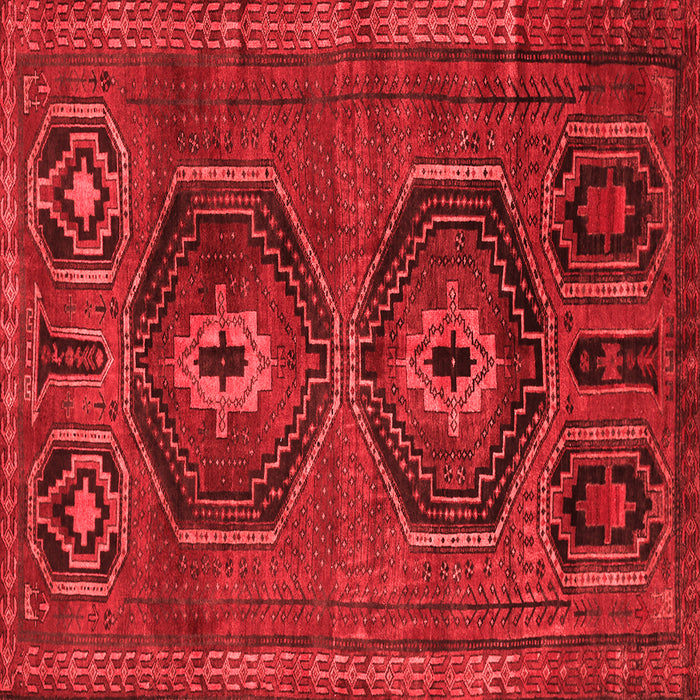 Machine Washable Persian Red Traditional Rug, wshtr543red