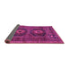 Sideview of Persian Purple Traditional Rug, tr543pur