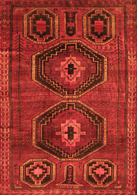Persian Orange Traditional Rug, tr543org