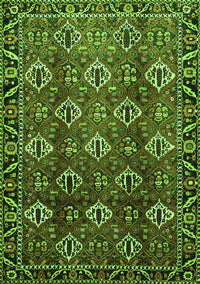 Persian Green Traditional Rug, tr544grn