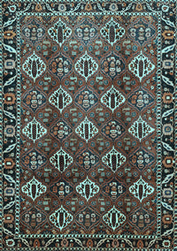 Persian Light Blue Traditional Rug, tr544lblu