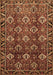 Persian Brown Traditional Rug, tr544brn
