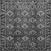 Serging Thickness of Persian Gray Traditional Rug, tr544gry