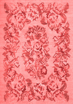Medallion Red French Area Rugs