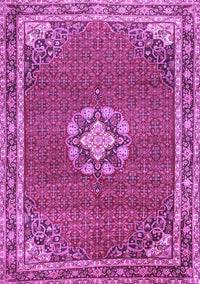 Medallion Purple Traditional Rug, tr547pur