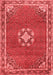 Medallion Red Traditional Area Rugs