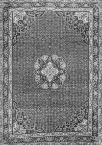 Medallion Gray Traditional Rug, tr547gry