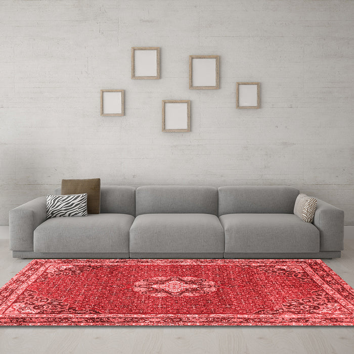 Traditional Red Washable Rugs