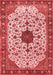 Medallion Red Traditional Area Rugs