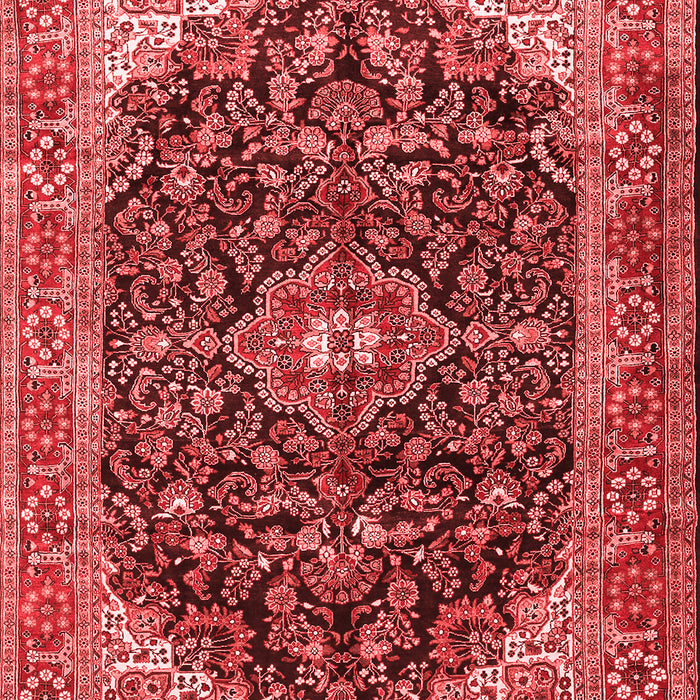 Medallion Red Traditional Area Rugs