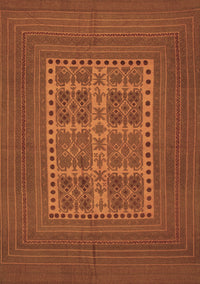 Southwestern Brown Country Rug, tr54brn