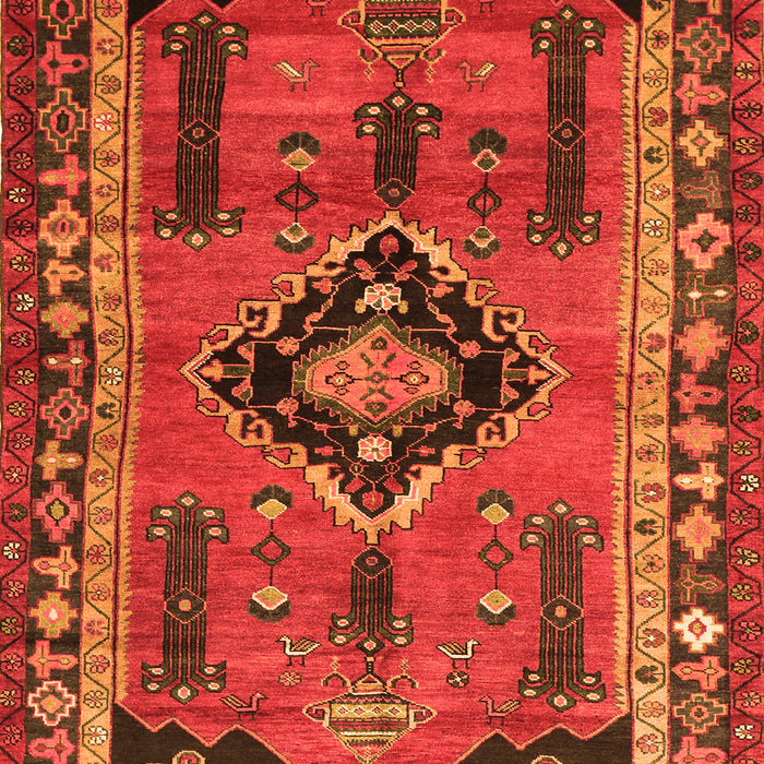 Persian Orange Traditional Rug, tr550org