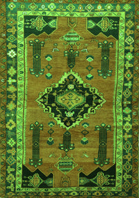 Persian Green Traditional Rug, tr550grn