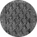 Machine Washable Persian Gray Traditional Rug, wshtr551gry