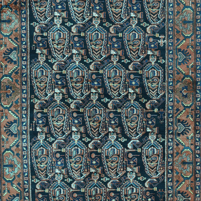 Persian Light Blue Traditional Rug, tr551lblu