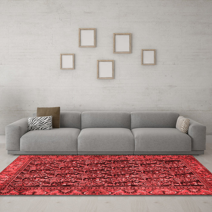 Traditional Red Washable Rugs
