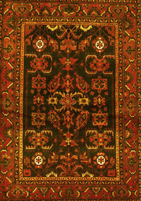 Persian Yellow Traditional Rug, tr552yw