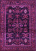 Persian Purple Traditional Rug, tr552pur