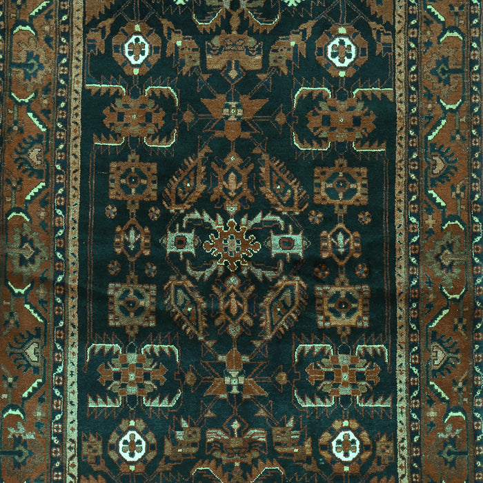 Persian Turquoise Traditional Rug, tr552turq