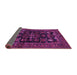 Sideview of Persian Purple Traditional Rug, tr552pur