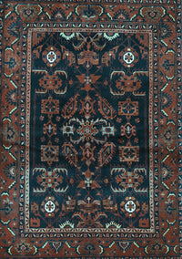 Persian Light Blue Traditional Rug, tr552lblu
