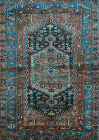 Persian Light Blue Traditional Rug, tr553lblu