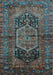 Persian Light Blue Traditional Rug, tr553lblu